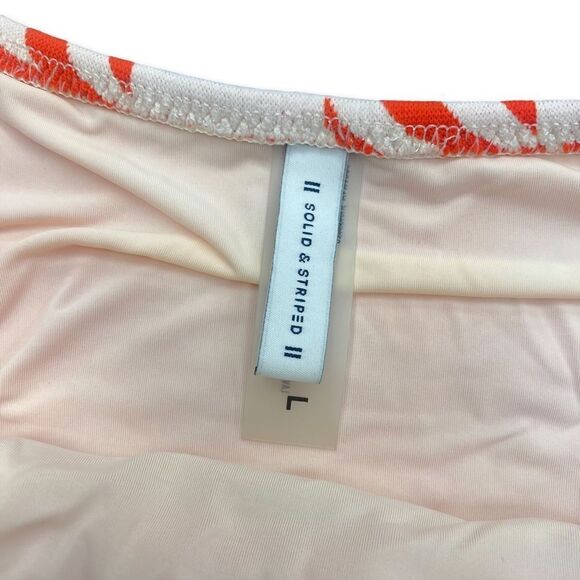 SOLID & STRIPED Retro Vintage Orange Sport Bra - Picture 4 of 6